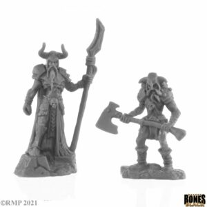 Reaper Miniatures Rune Wight Thane and Jarl (2) 44143