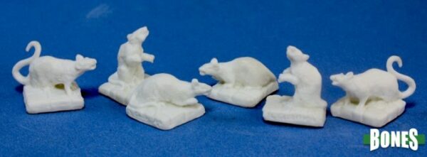 Reaper Miniatures Rats (6) 77016