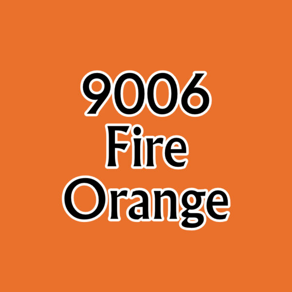 Fire Orange 09006 Reaper MSP Core Colors
