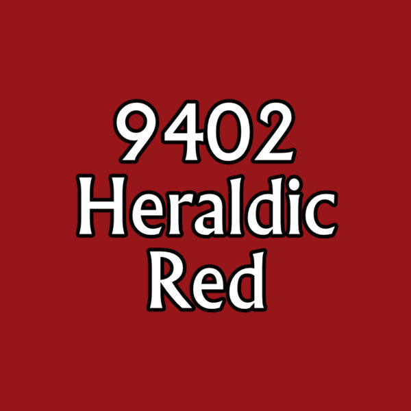 Heraldic Red 09402 Reaper MSP Bones