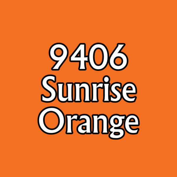 Sunrise Orange 09406 Reaper MSP Bones