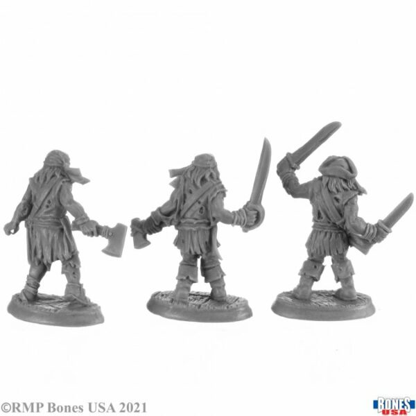 Reaper Miniatures Zombie Pirates (3) 30040