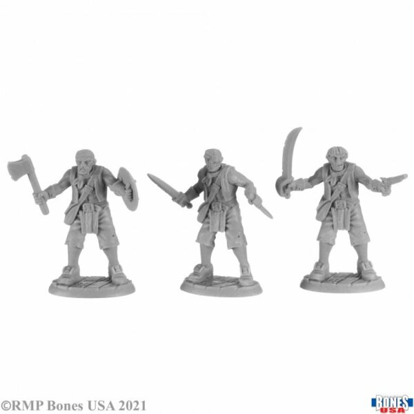 Reaper Miniatures Build-a-Figure Modular Pirate (3) 30042