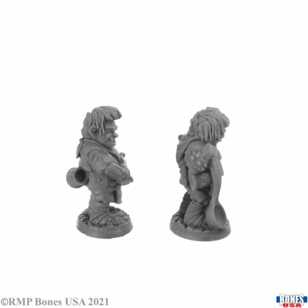 Reaper Miniatures Chop and Grub, Halfling Cooks 30044