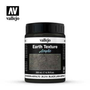Vallejo Black Lava-Asphalt 200 ml 26.214