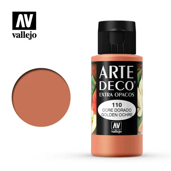 Vallejo Arte Deco 85110 Golden Ochre – Colore Acrilico 60ml - 3
