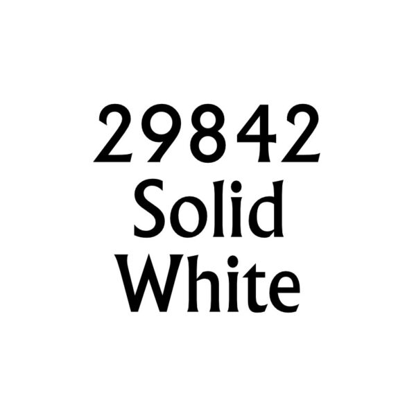 Solid White 29842 Reaper MSP HD Pigment