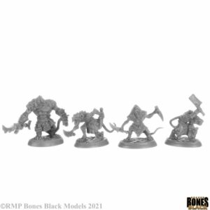 Reaper Miniatures Wererats (4) 44148