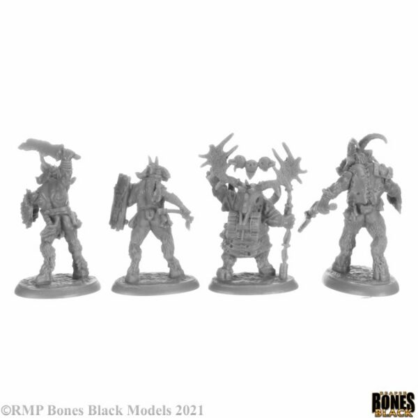 Reaper Miniatures Beastmen (4) 44152