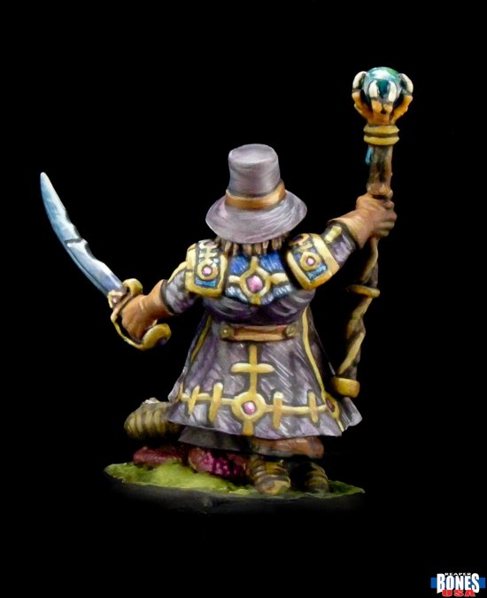 Reaper Miniatures Arkus Harn, Dwarf Witch Hunter 30011