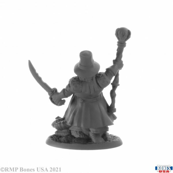Reaper Miniatures Arkus Harn, Dwarf Witch Hunter 30011