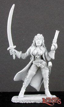Reaper Miniatures Human Ranger Pirate, Cyndria 02956 (metal)