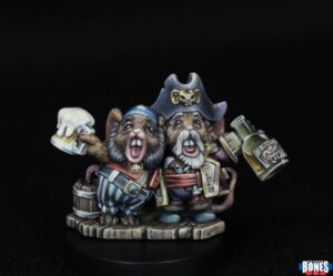 Reaper Miniatures Pirate Mouslings ReaperCon 2021 30034