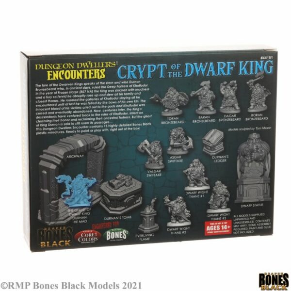Reaper Miniatures Crypt of the Dwarf King Boxed Set 44151