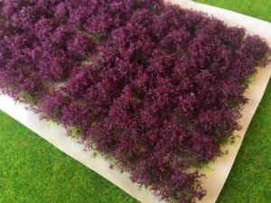 Purple Flower Bush Tufts