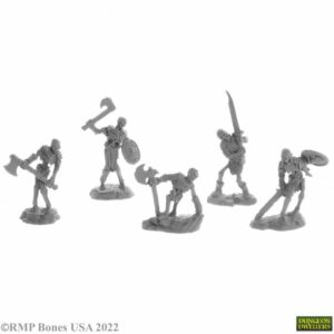 Reaper Miniatures Bog Skeletons (5) 07032 (44115)