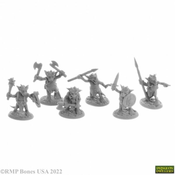 Reaper Miniatures Ratpelt Kobold Mooks (6) 07052 (77652)