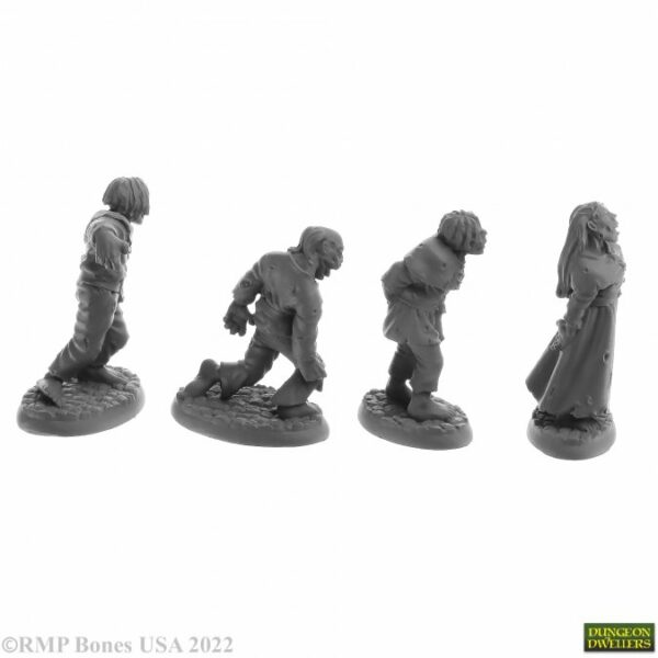 Reaper Miniatures Zombies (4) 07055