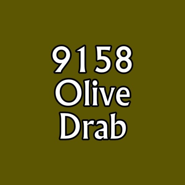 Olive Drab 09158 Reaper MSP Core Colors