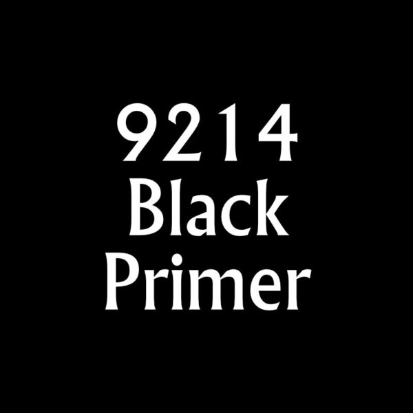 Brush-On Black Primer 09214 Reaper MSP Core Colors