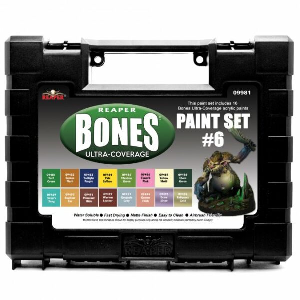 MSP Bones Ultra-Coverage Paints: Set #6 09981