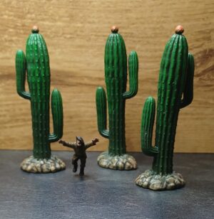 Cactus donker groen 2 takken