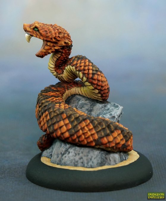 Reaper Miniature Giant Snake 07064