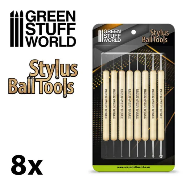 8x Sculpting STYLUS tool set 1335