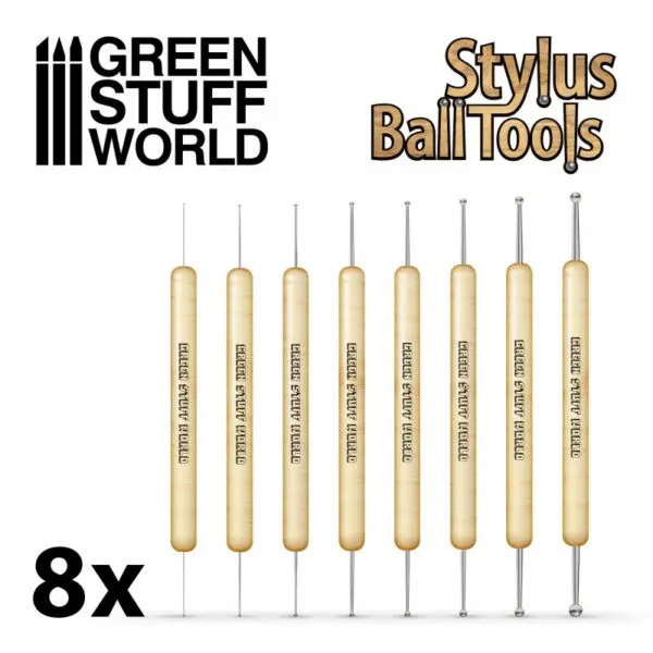 8x Sculpting STYLUS tool set 1335