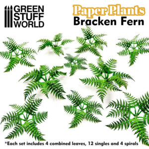 Papieren Planten - Lasercut Paper Plants Bracken Fern 10367 Adelaarsvaren