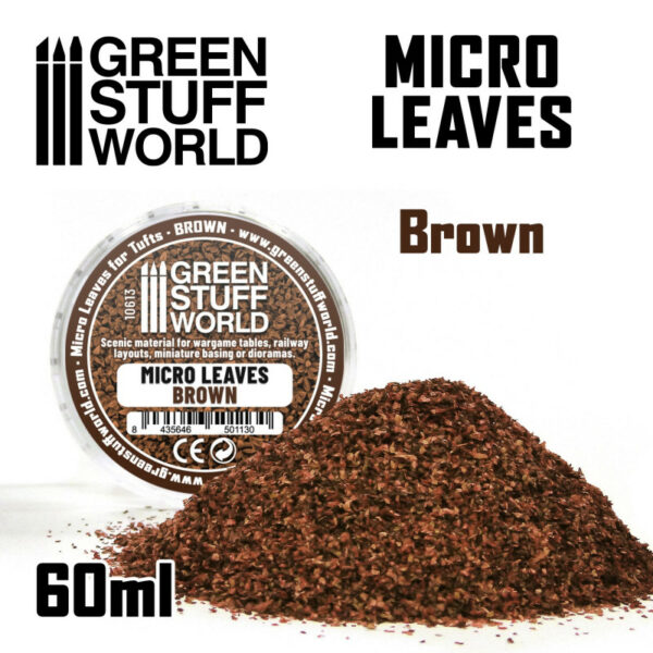Bladeren Mini / Micro Leaves Brown Mix 10613