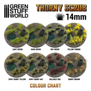 Thorny Spiky Scrub Tufts