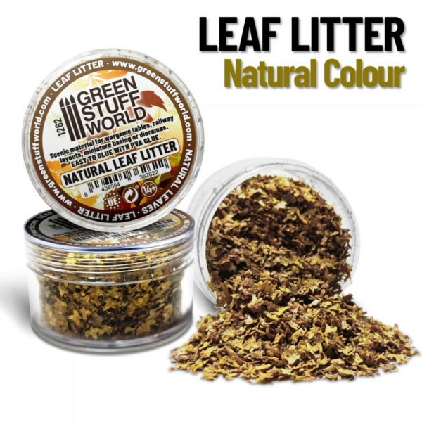 Bladafval / Leaf Litter - Natural Leaves 1262