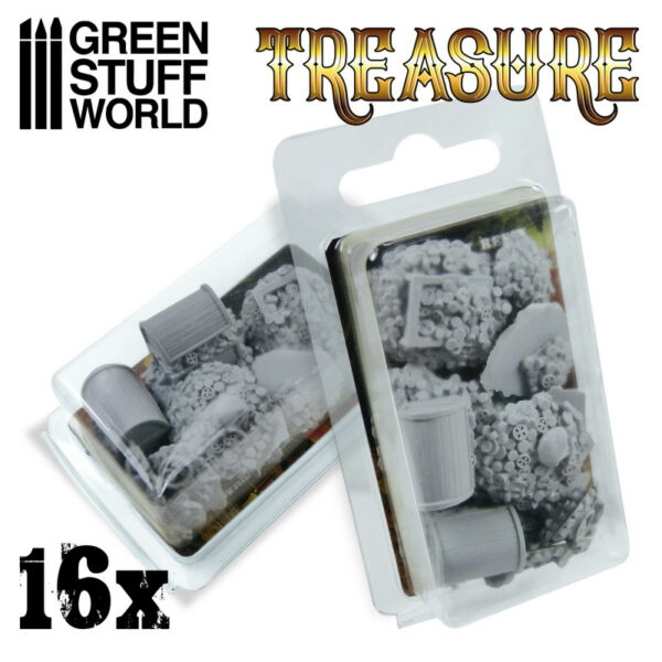 16x Resin Treasure Pieces 2305