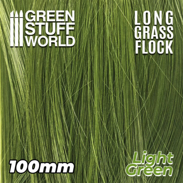 Lang Gras 100 mm Licht Groen 3348