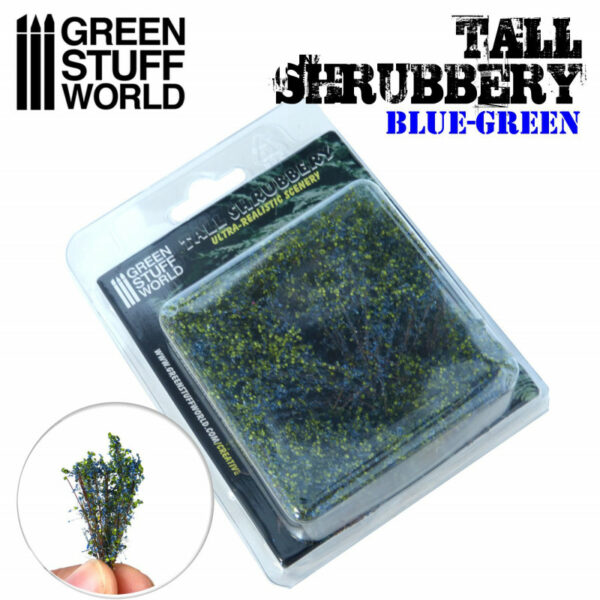 Struiken / Tall Shrubbery - Blue/Green 9928