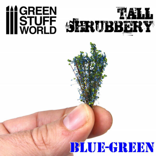 Struiken / Tall Shrubbery - Blue/Green 9928