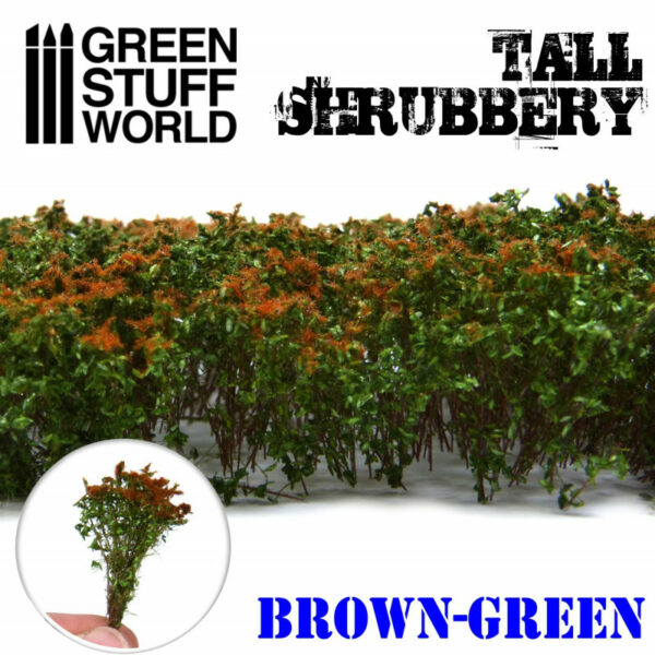Struiken / Tall Shrubbery - Brown/Green 9930