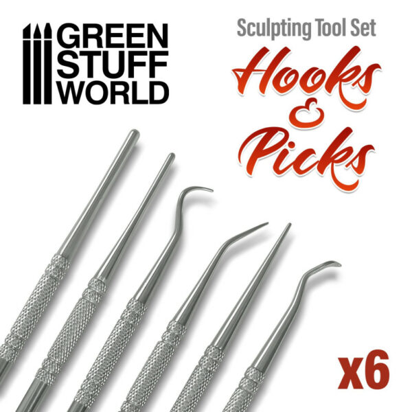 Hook and Pick tool Set 6X 1250