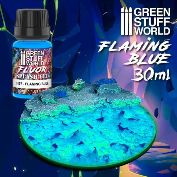 Splash Gel - Flaming Blue 30 ml 3157