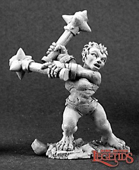Azrin, Female Dwarf Barbarian 03108 (metal)