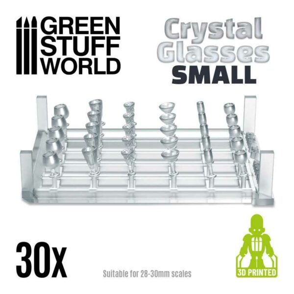 Crystal Glasses 30 x - Small Cups - Glazen Klein 11218
