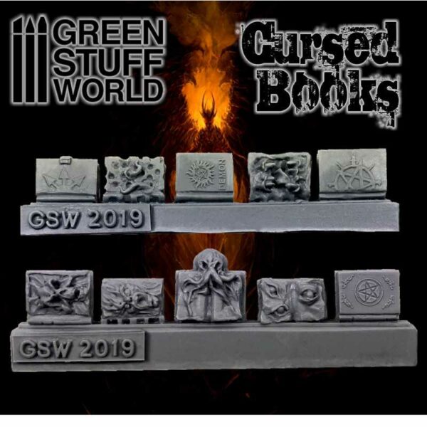 Resin Cursed Books - Vervloekte Boeken 2013