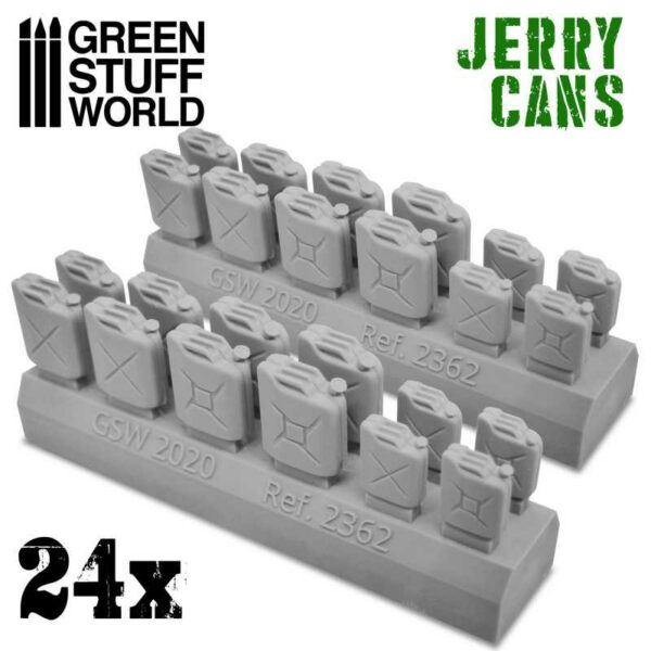 24x Resin Jerry Cans 2362