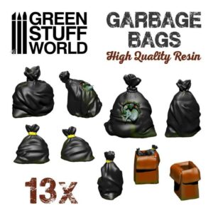 13x Resin Garbage bags - Vuilniszakken 3059