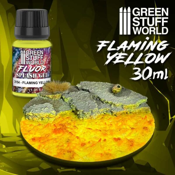 Splash Gel - Flaming Yellow 30 ml 3154