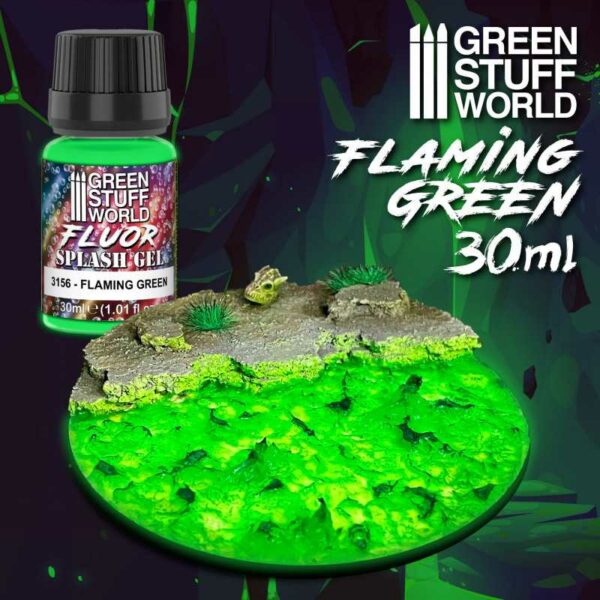 Splash Gel - Flaming Green 30 ml 3156