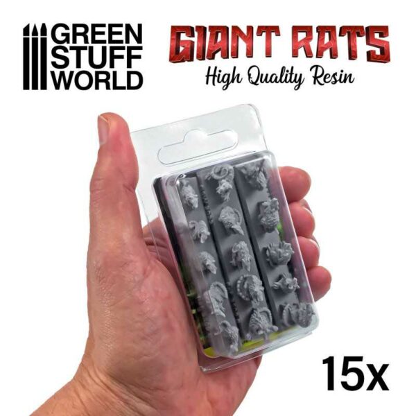 15x GIANT RATS Resin Set 3509