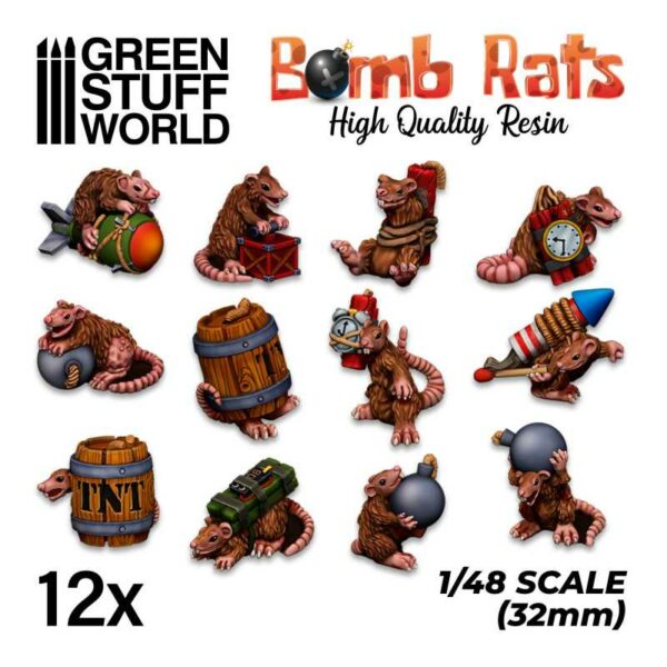 12x Bomb RATS - Resin Set 3510