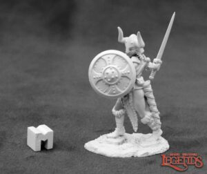 Reaper Miniatures Alena Frostblade, Female Barbarian 03931 (metal)